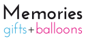 Das Logo von Memories gifts + balloons
